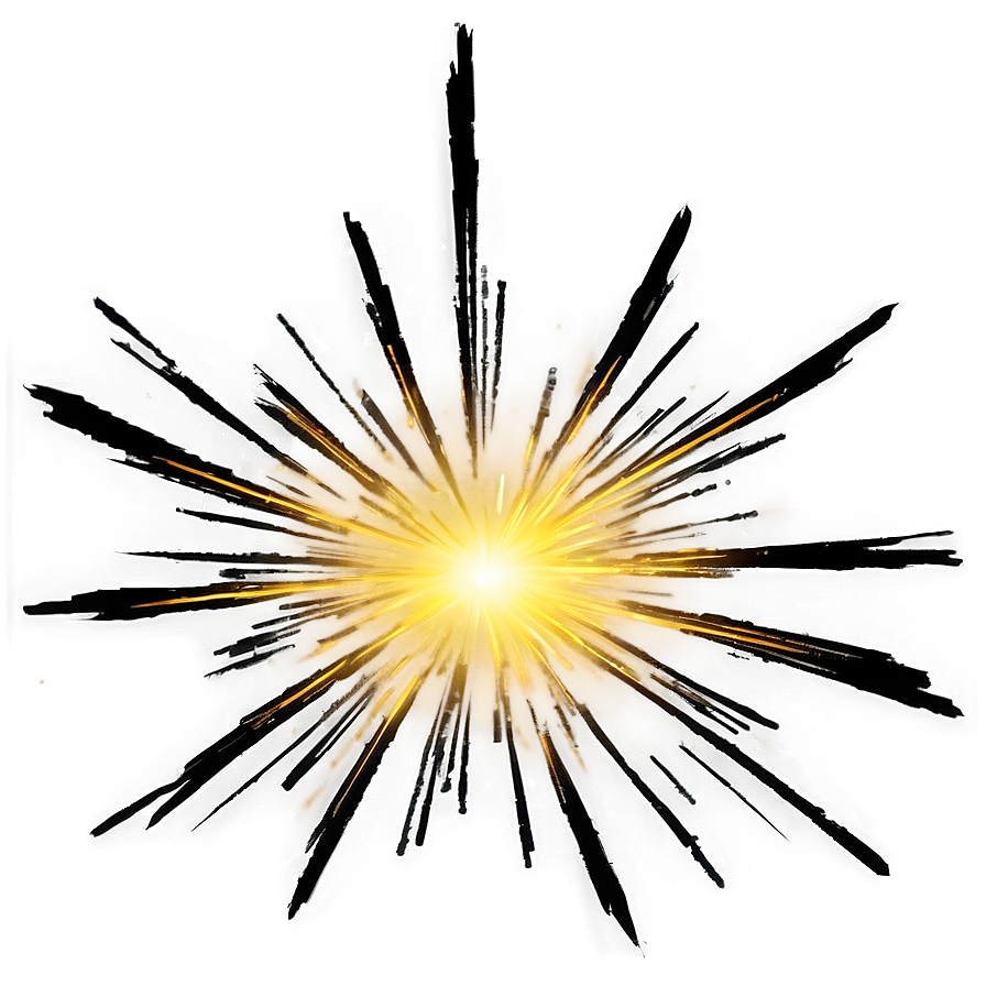 Yellow Light Burst Png 42