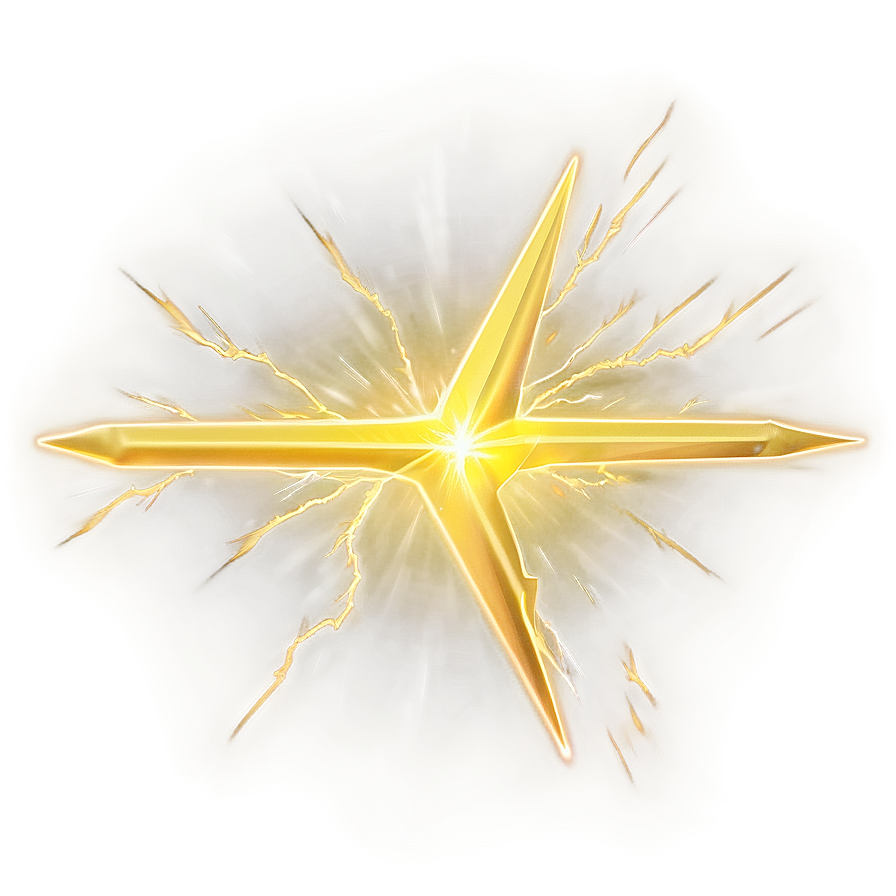 Yellow Lightning Charge Png 06132024