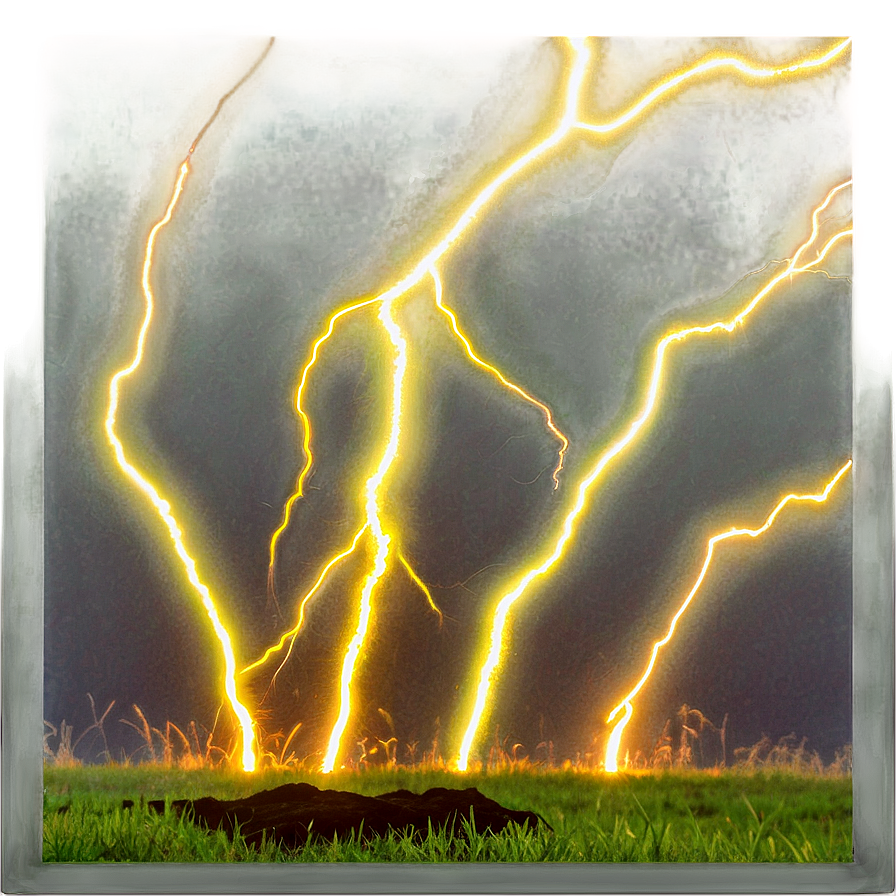 Yellow Lightning Field Png Ljv8