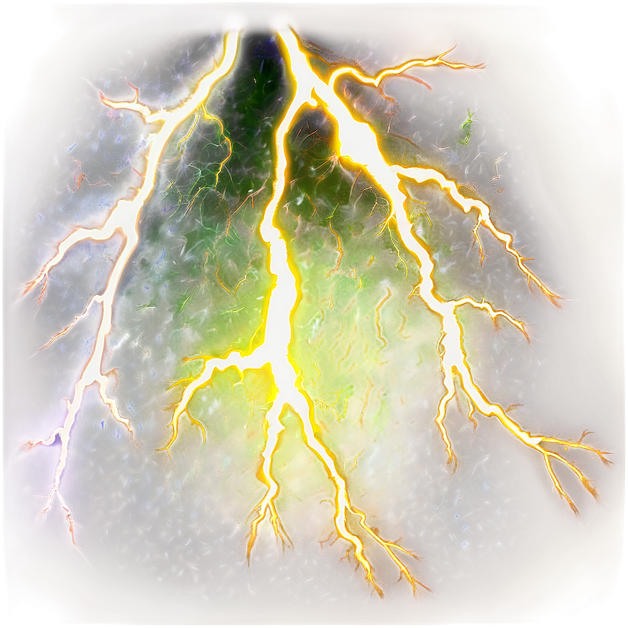 Yellow Lightning Flare Png 21