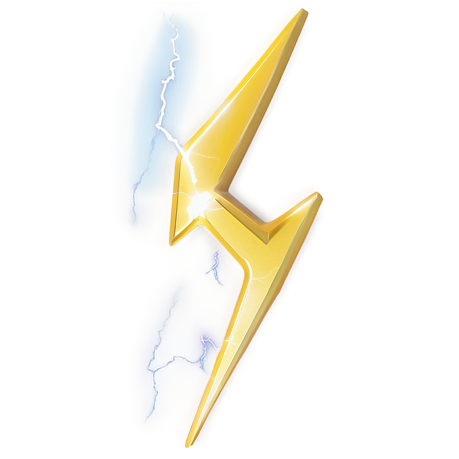 Yellow Lightning Flash Png 06132024