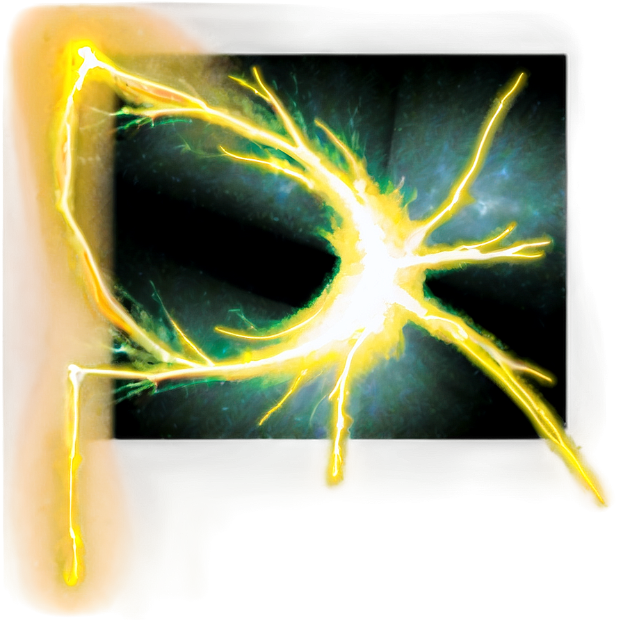 Yellow Lightning Whirl Png Xgf