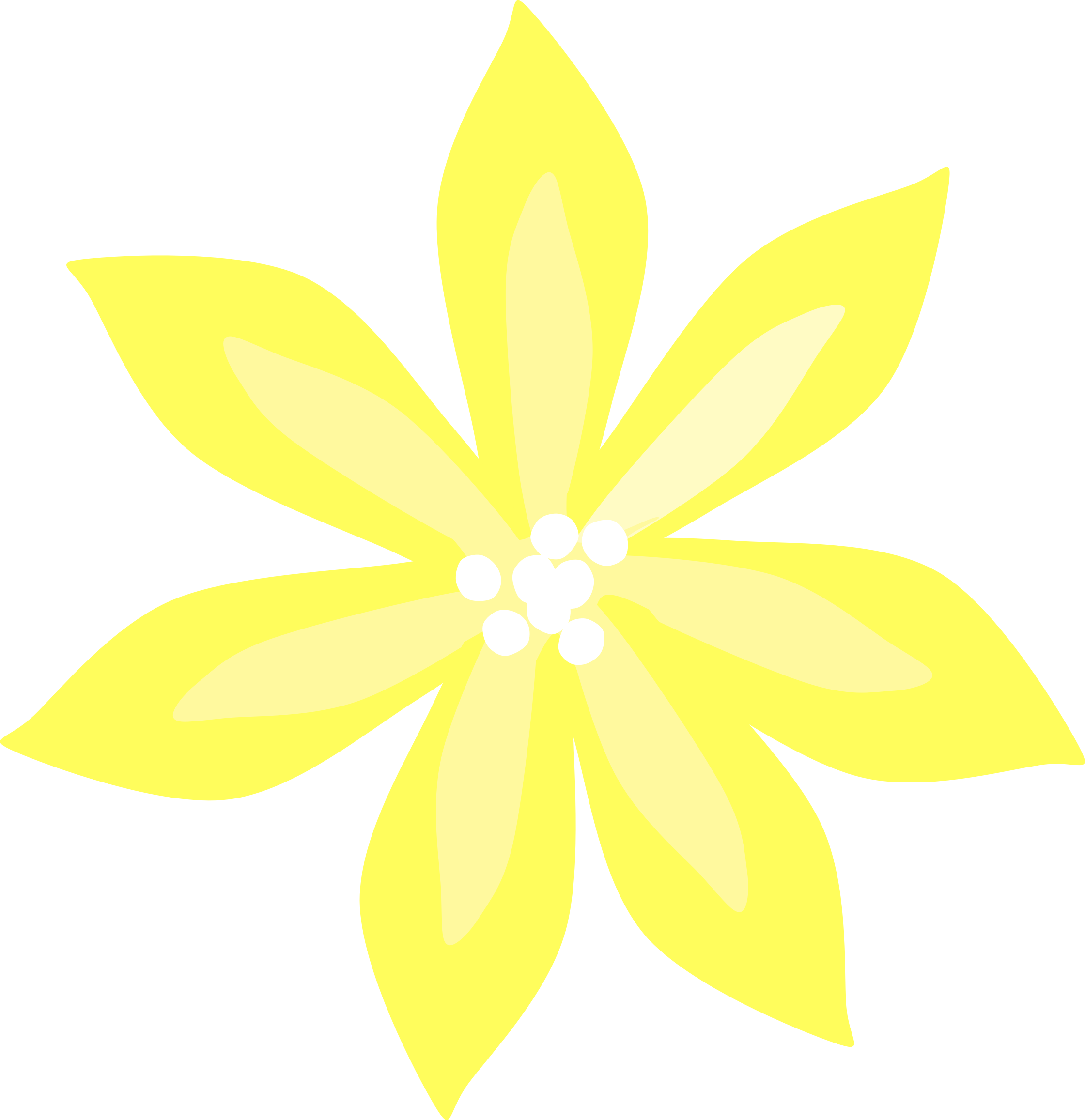 Yellow Lily Graphic