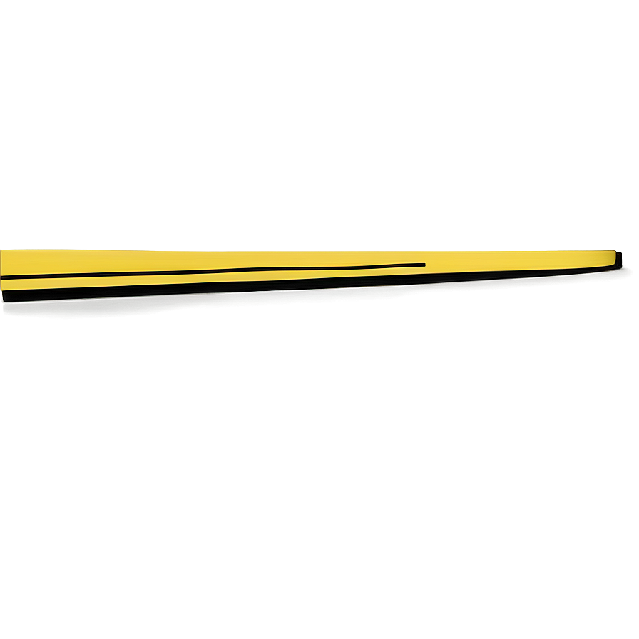 Yellow Line Sketch Png Tih