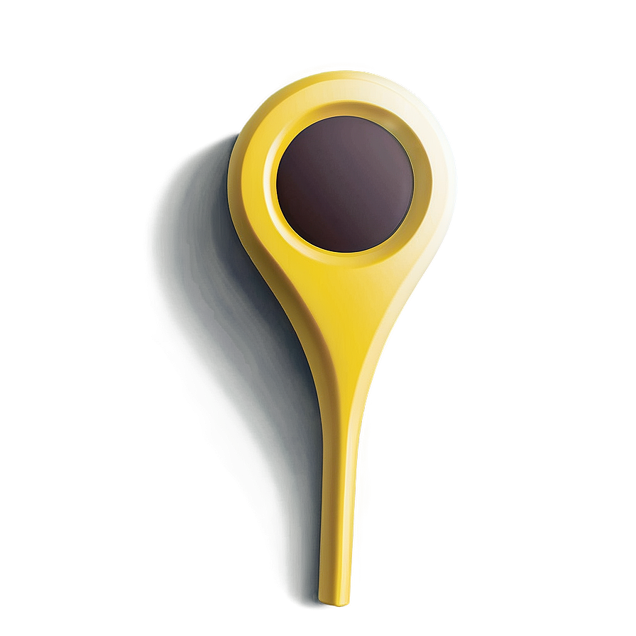 Yellow Map Marker Png 9