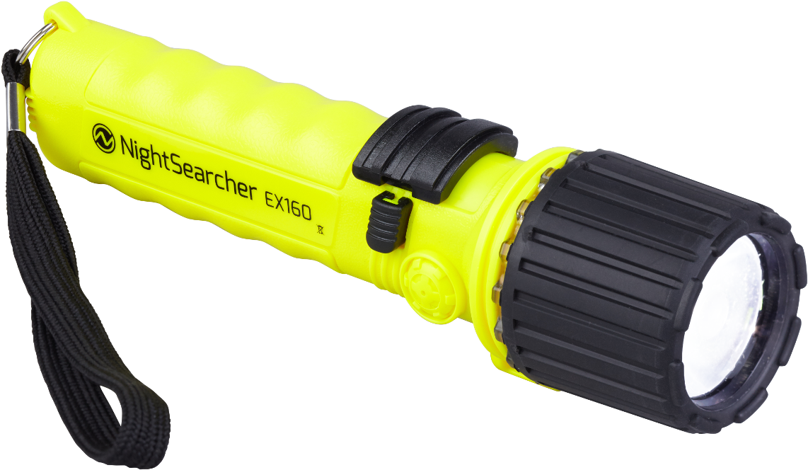 Yellow Nightsearcher E X160 Flashlight