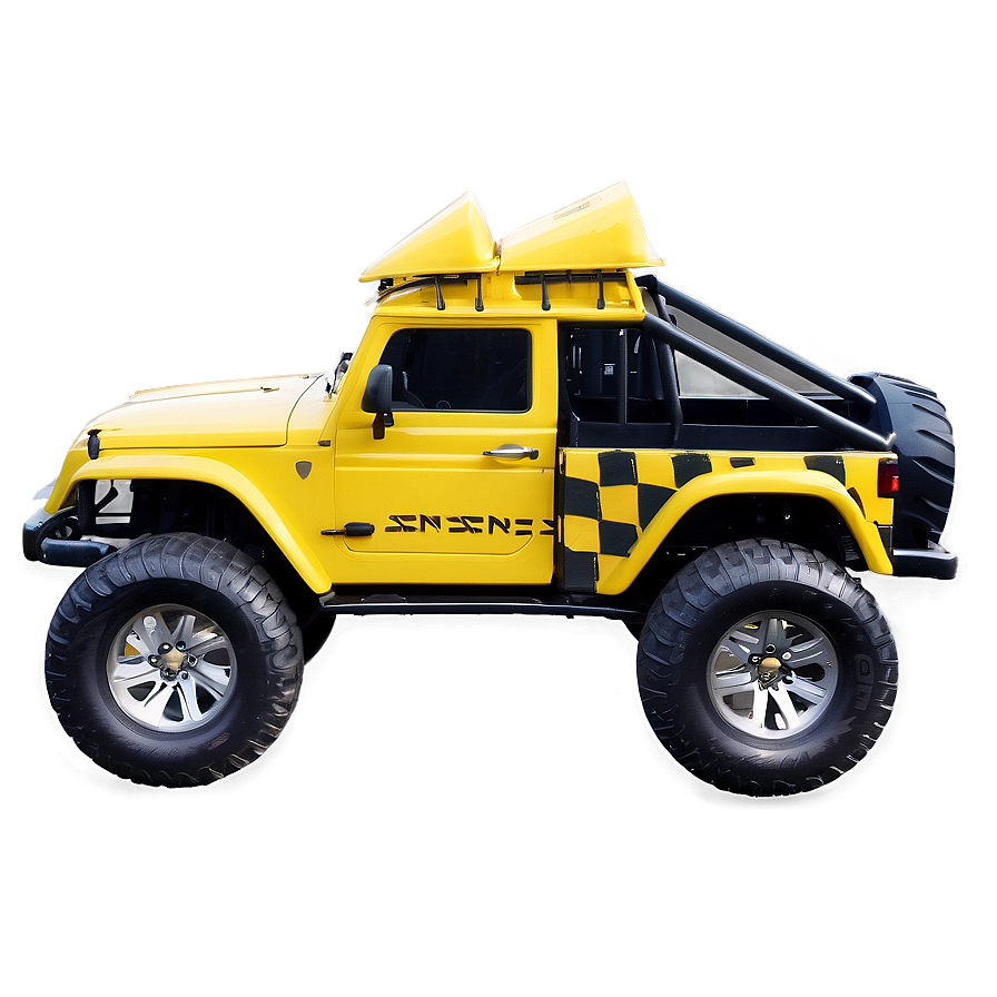 Yellow Off-road Car Png Ndn