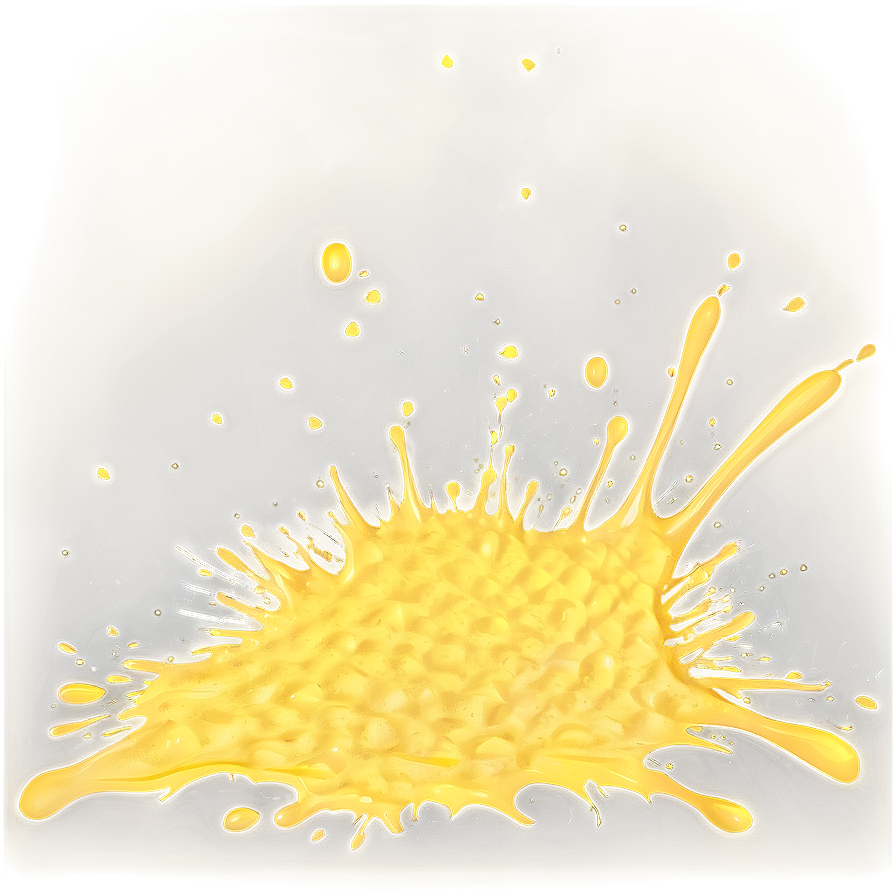 Yellow Paint Splatter Png 89