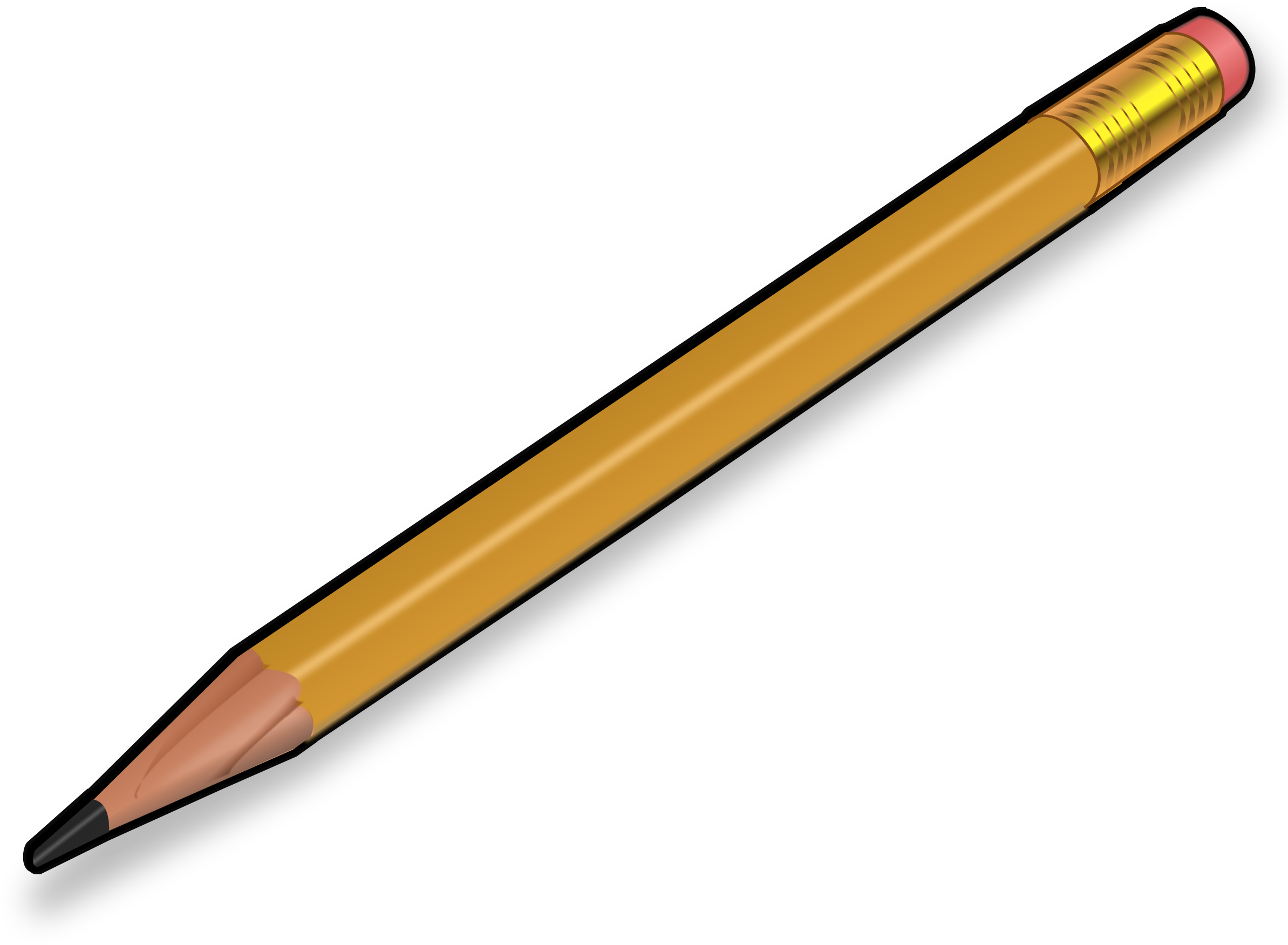 Yellow Pencil Clipart.png