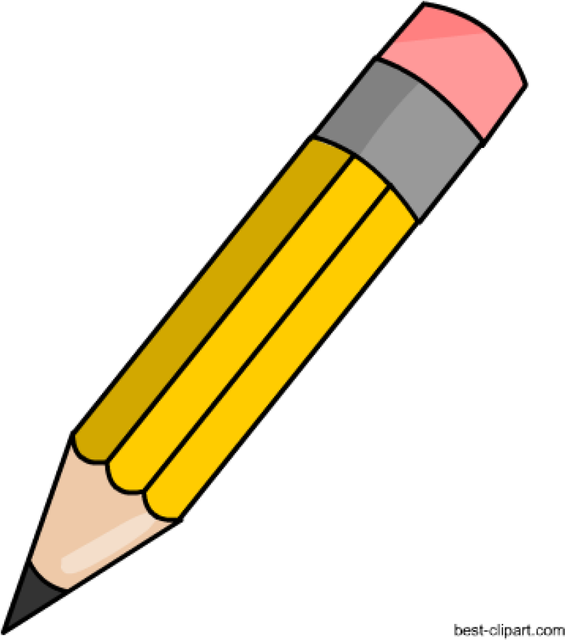 Yellow Pencil Clipart