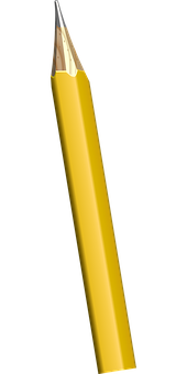 Yellow Pencil Sharp Tip