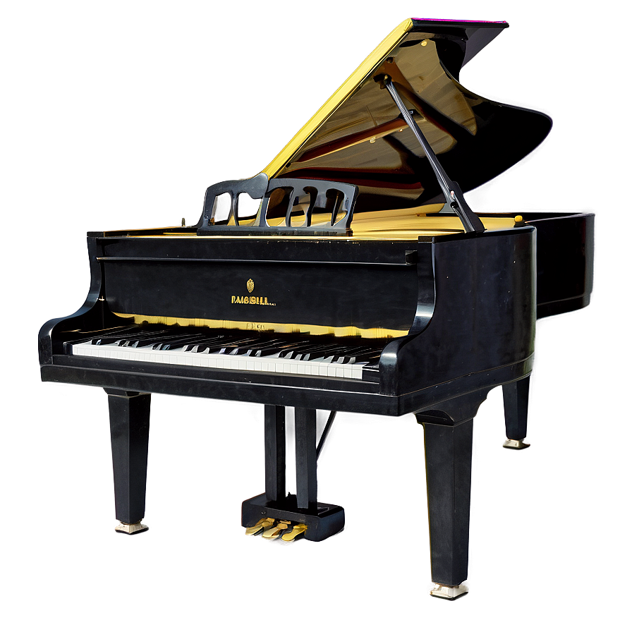 Yellow Piano Png Vmr14