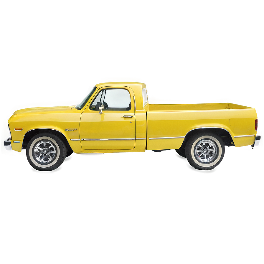 Yellow Pickup Truck Png 68