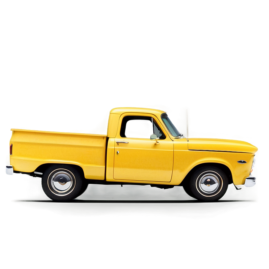 Yellow Pickup Truck Png Add