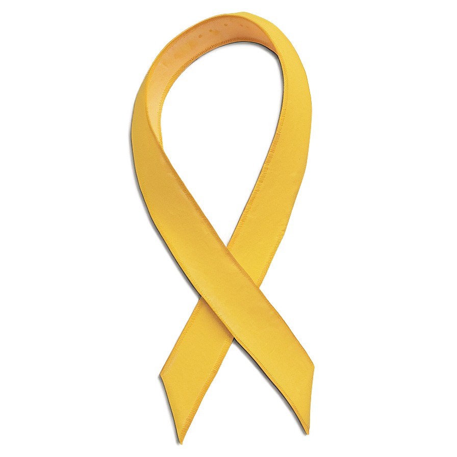 Yellow Ribbon Bookmark Png Xdx