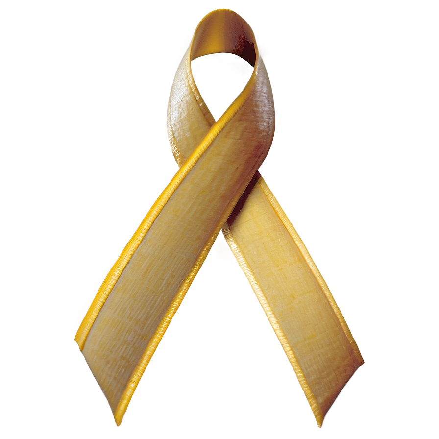 Yellow Ribbon For Charity Png Xmq23