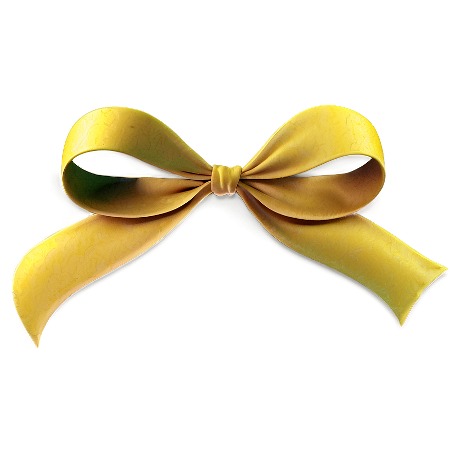 Yellow Ribbon Loop Png 06262024