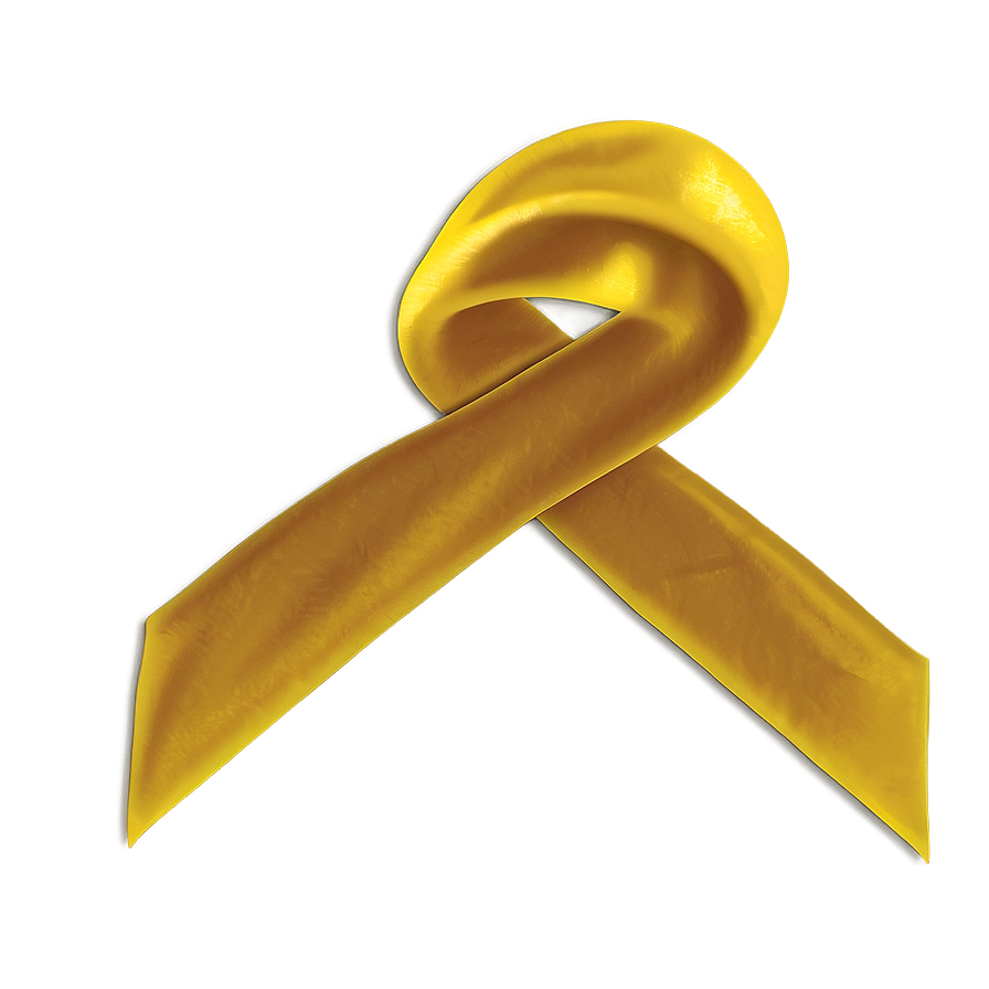 Yellow Ribbon With Message Png 99