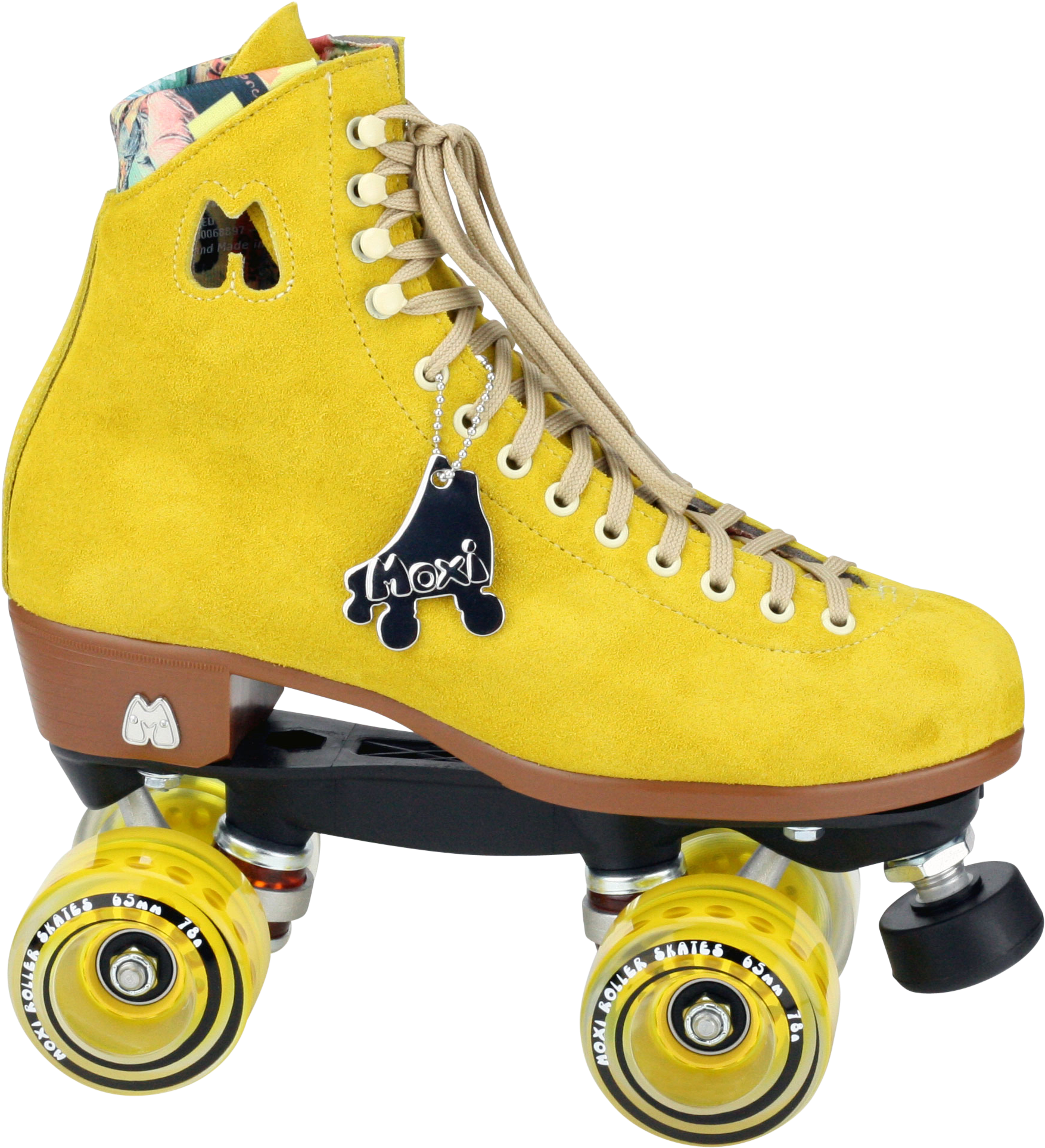 Yellow Roller Skatewith Keychain