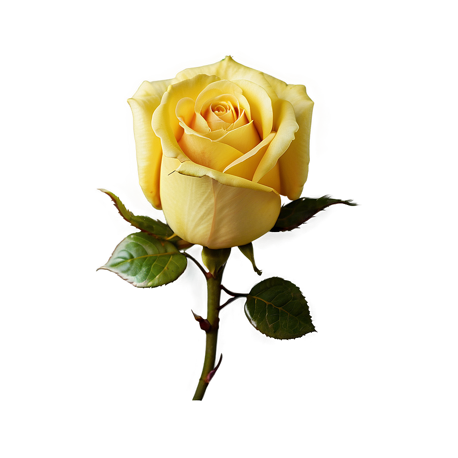 Yellow Rose Charm Png 06252024