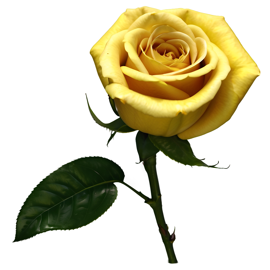 Yellow Rose Detail Png 89