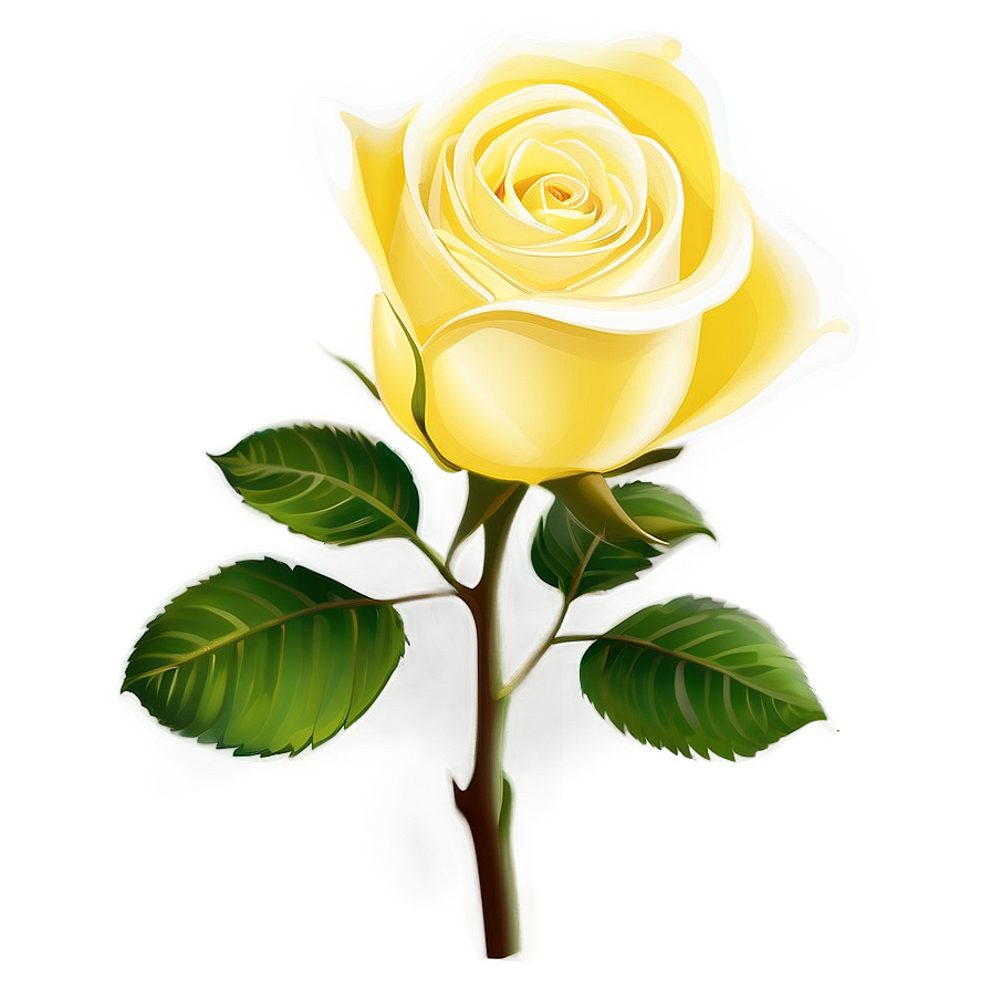 Yellow Rose Festivity Png Bwj