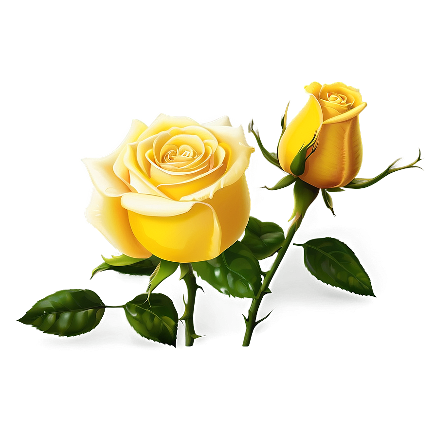 Yellow Rose Field Png 74