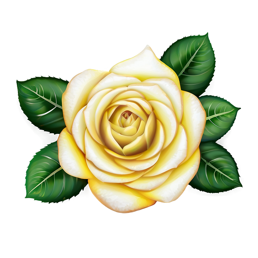 Yellow Rose Frame Png Dsr