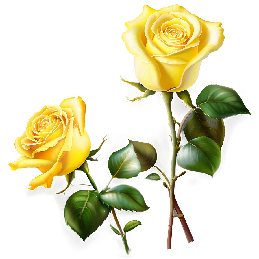 Yellow Rose Garden Png 55