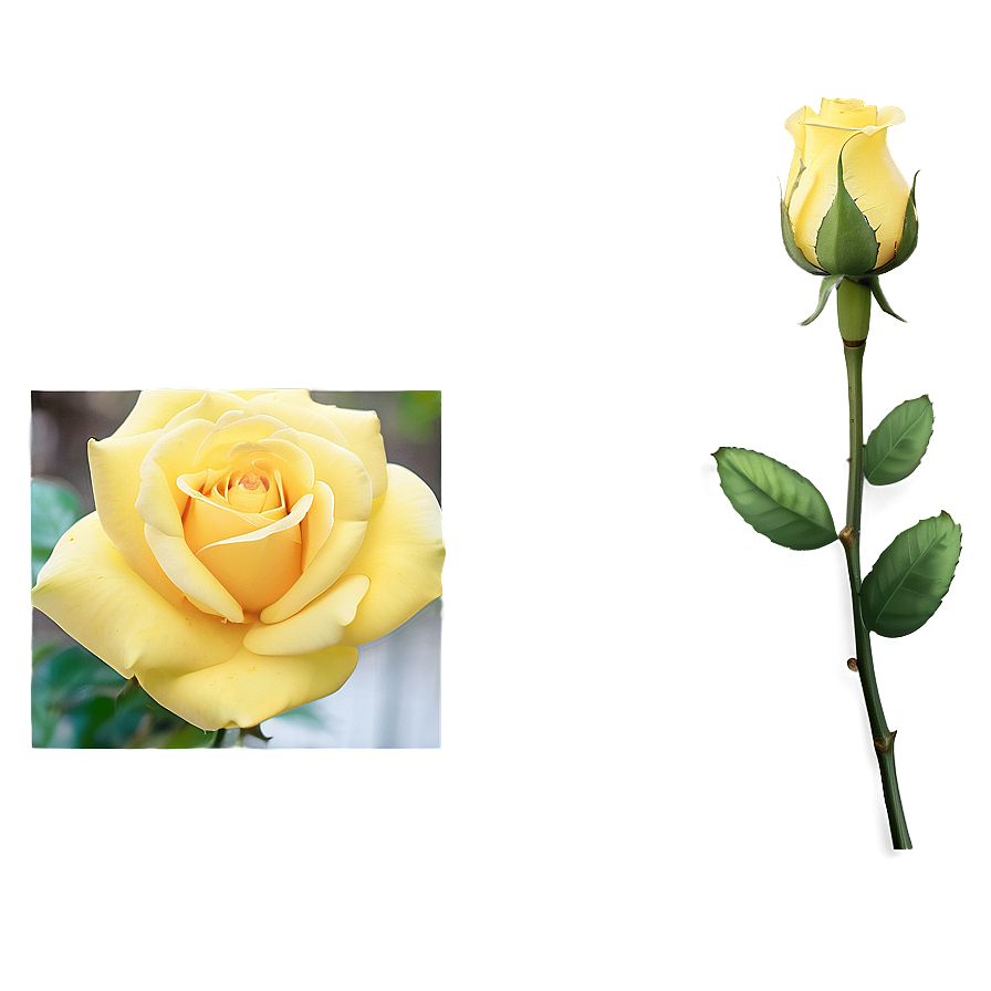 Yellow Rose Garden Png Wpv