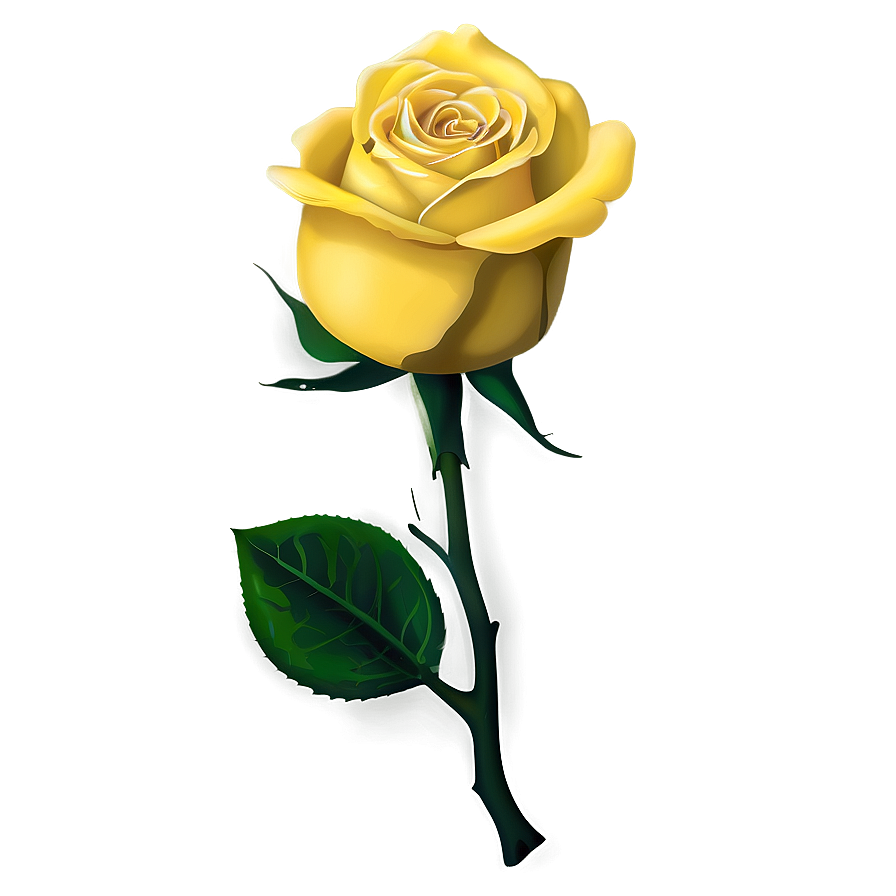 Yellow Rose Icon Png Nwv