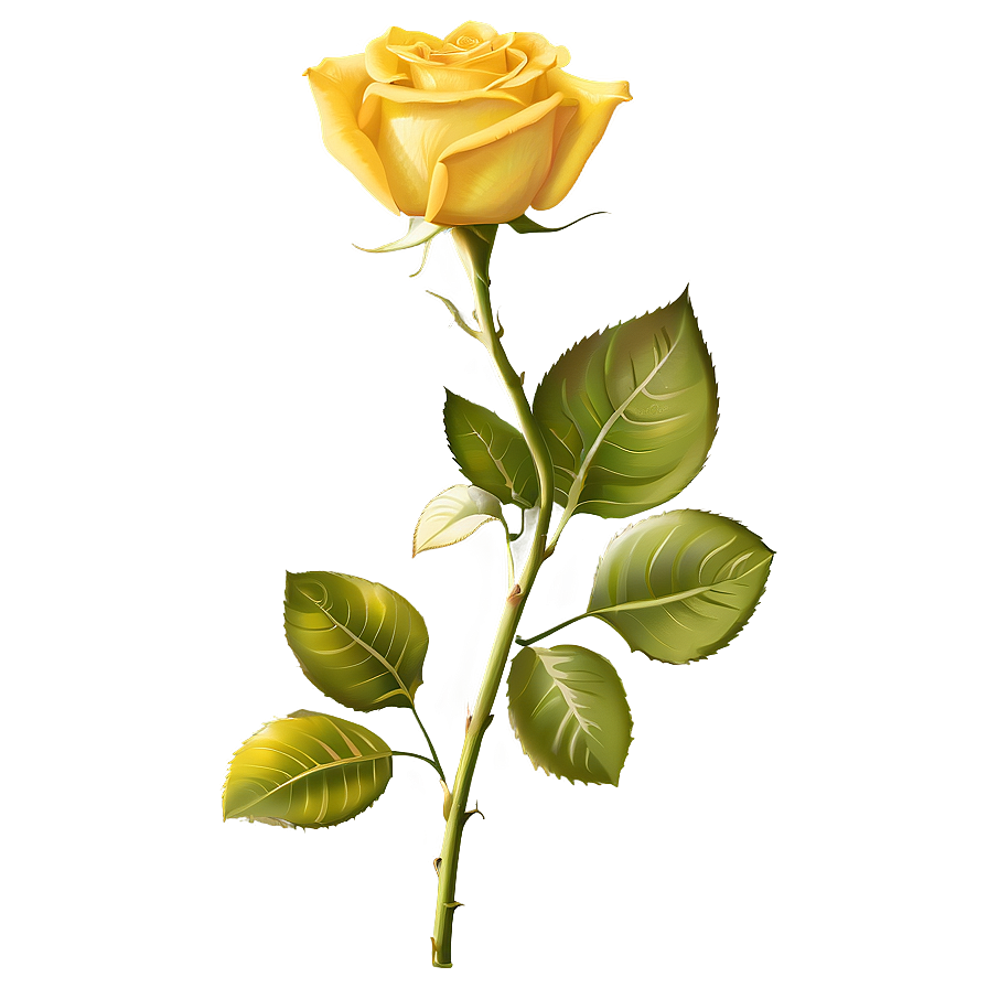 Yellow Rose In Sunlight Png Huw