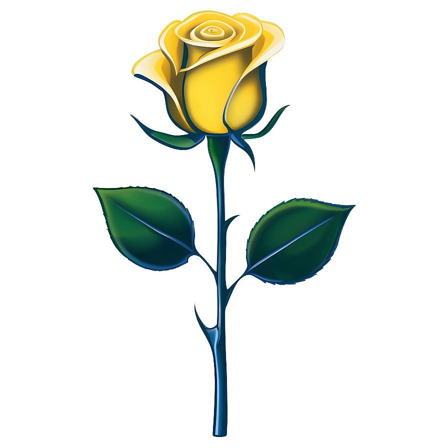 Yellow Rose Symbol Png Yui