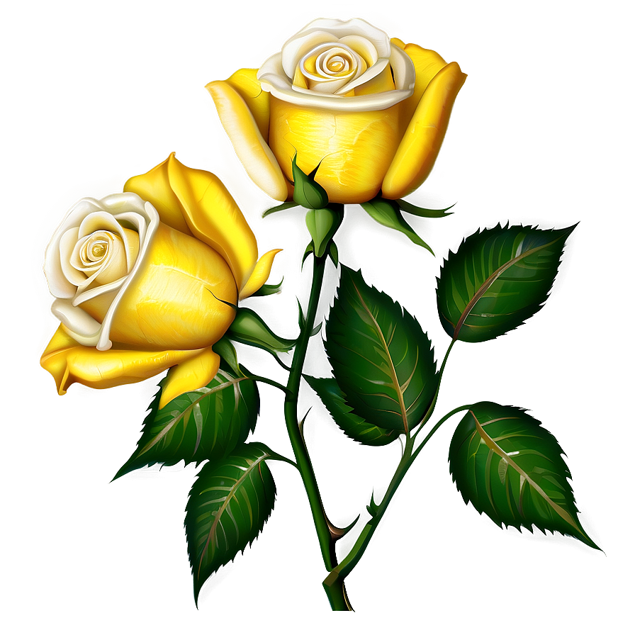 Yellow Rose Wallpaper Png 06252024