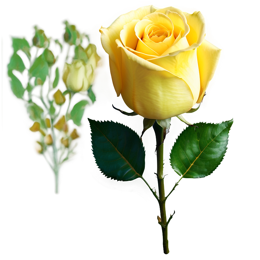 Yellow Rose Wallpaper Png 06252024