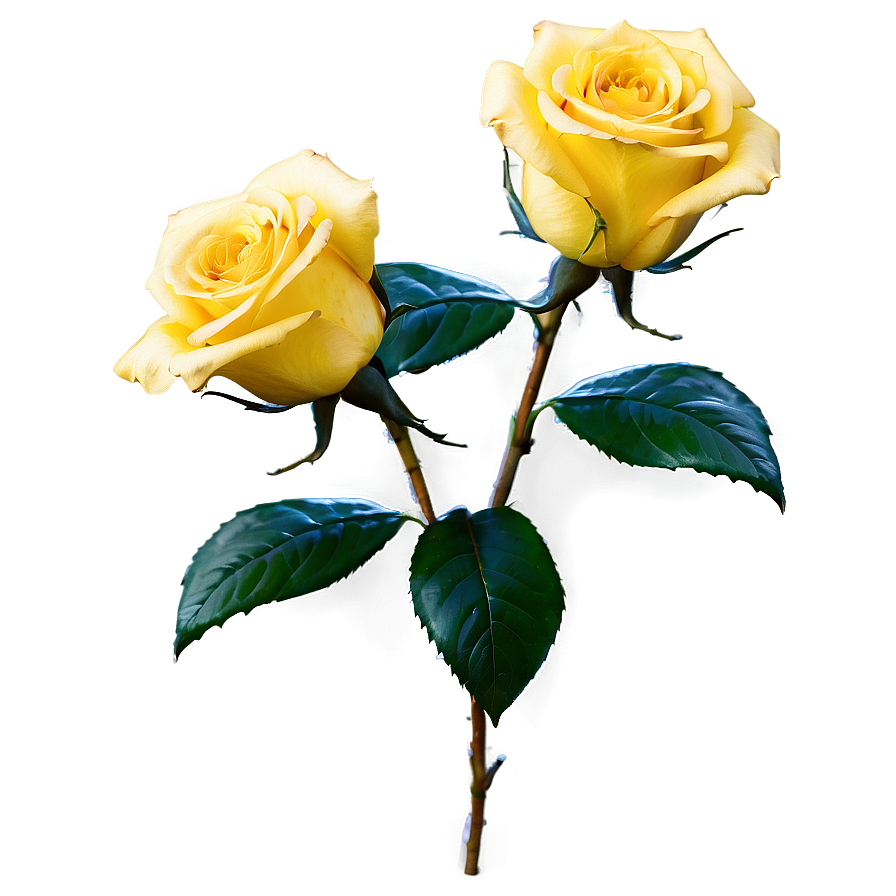 Yellow Roses Arrangement Png 05042024