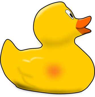 Yellow Rubber Duck Icon