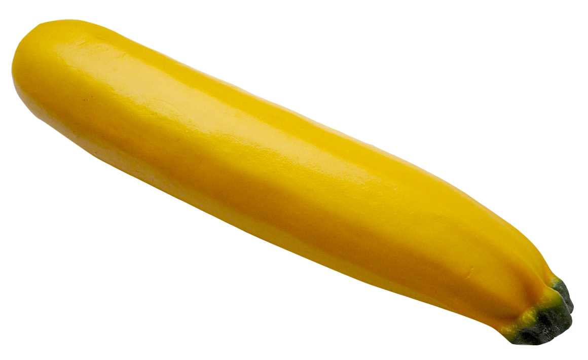 Yellow Squash Single Isolated