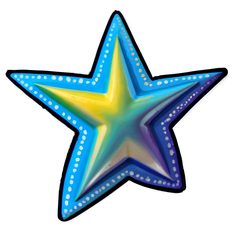 Yellow Star Sticker Png Eqt61