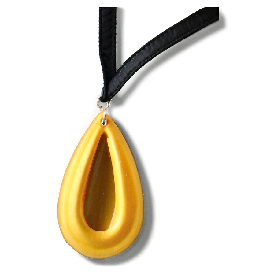 Yellow Teardrop Png Uxf70