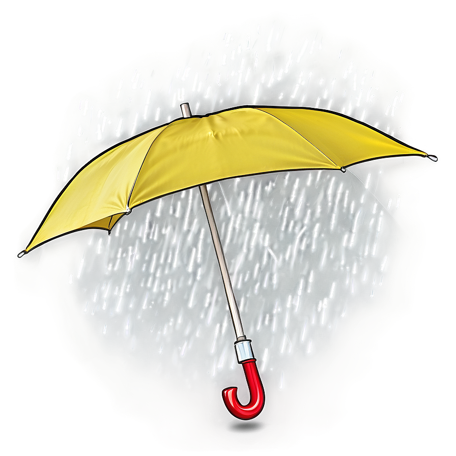 Yellow Umbrella Png 8