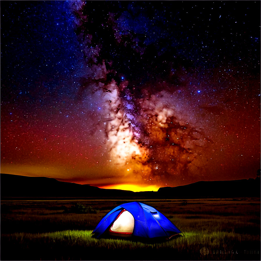 Yellowstone Camping Night Png Pjj4