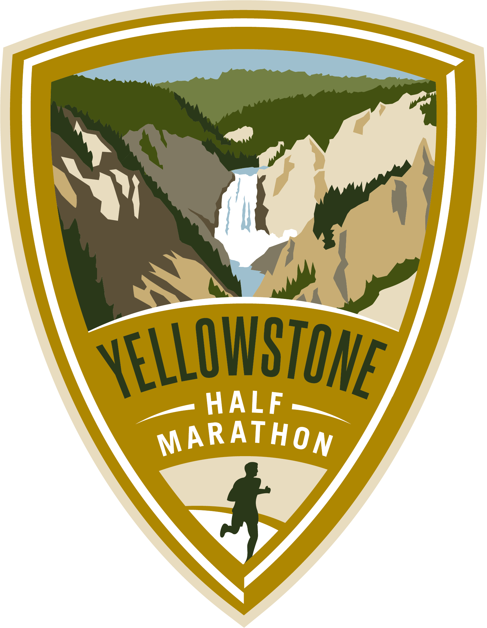 Yellowstone Half Marathon Emblem