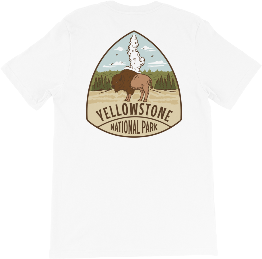 Yellowstone National Park T Shirt Design