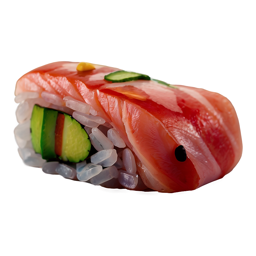 Yellowtail Sushi Piece Png Vmg60