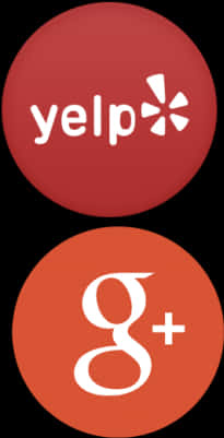 Yelpand Google Plus Logos