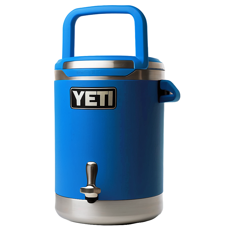 Yeti Cooler With Water Bottles Png 06282024