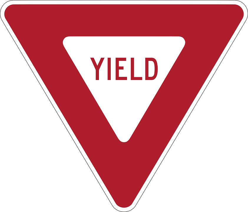 Yield Traffic Sign