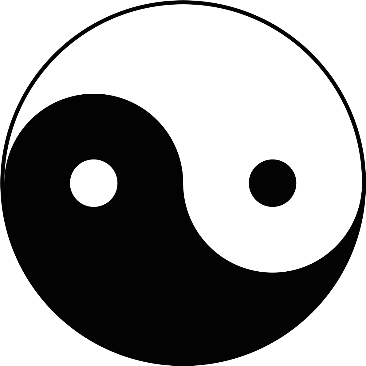 Yin Yang Symbol Balance Contrast.png