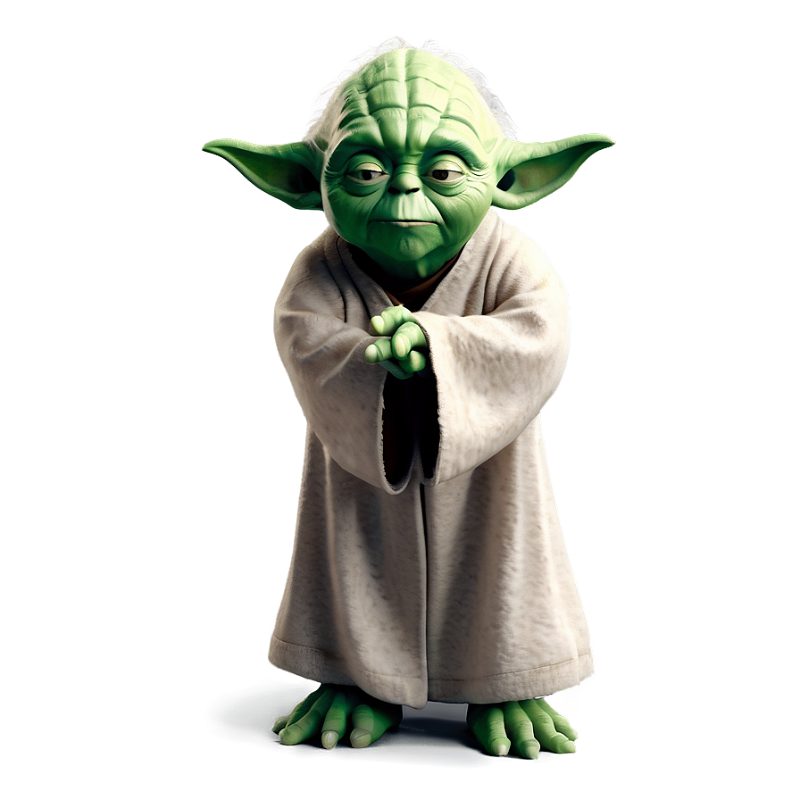 Yoda Classic Pose Png 35